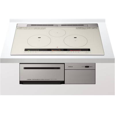 Bếp từ Hitachi HT-M8STWF | Size 75cm mặt bạc 